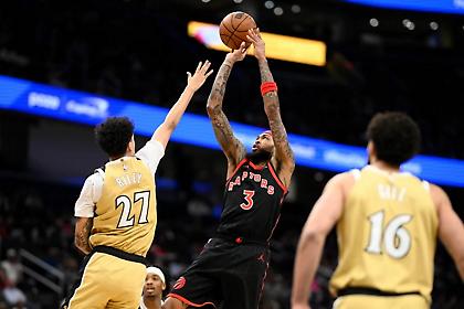 Οι Ράπτορς «καθάρισαν» στο δεύτερο ημίχρονο και βύθισαν τους Γουίζαρντς σε τέταρτη σερί ήττα