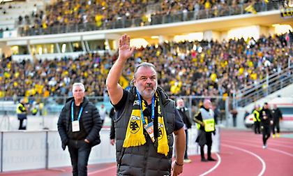 Το κιτρινόμαυρο Πανθεσσαλικό, οι φωνές και η βολίδα του Ρέλβας: Η παρακάμερα της ΑΕΚ από την ισοπαλία με τον Βόλο