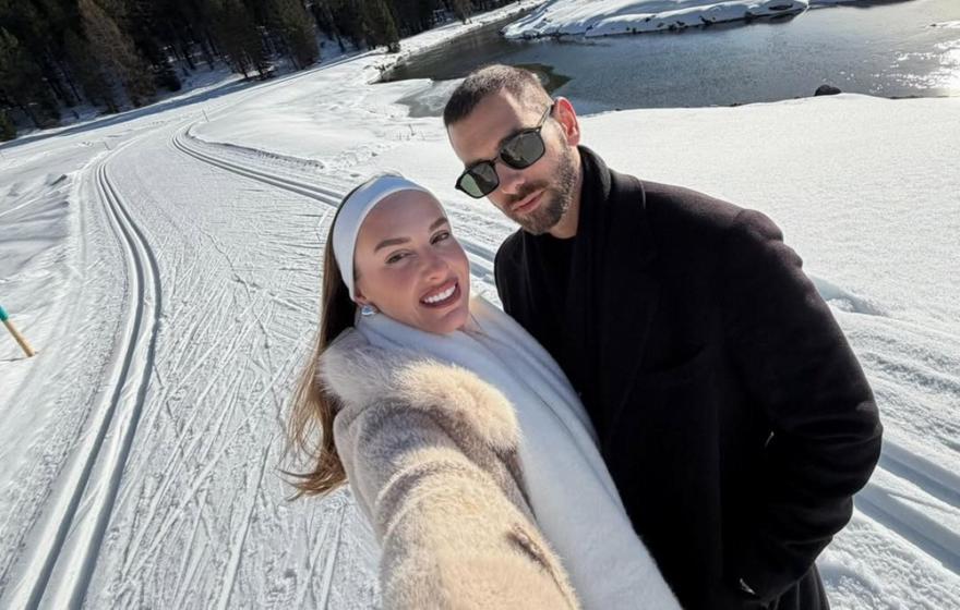 Κατερίνα Δαλάκα - Θέμης Αβροσιάδης: Γιόρτασαν τα γενέθλιά του στο St. Moritz - H παράξενη τούρτα και η αλπική θέα