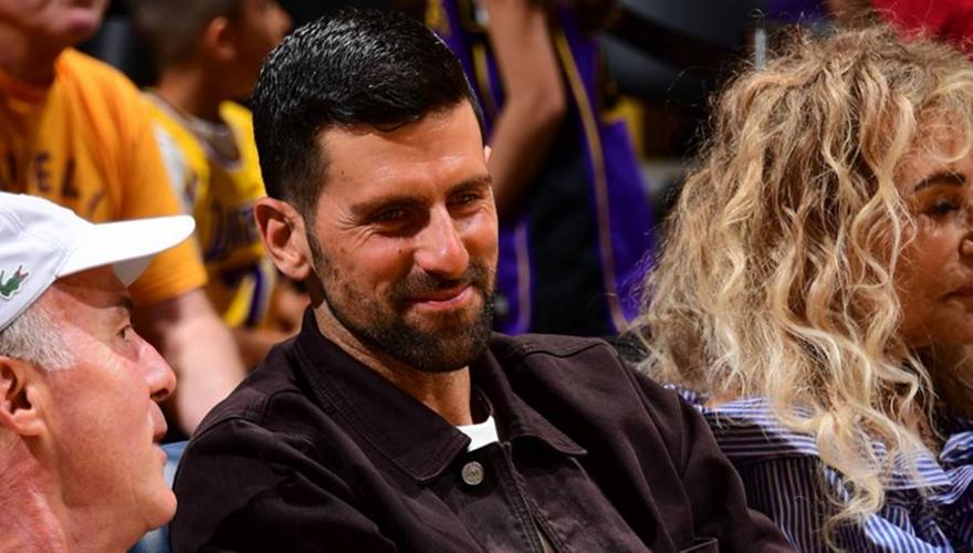 Τετ-α-τετ Τζόκοβιτς με ΛεΜπρόν και Ντόντσιτς στο Λος Άντζελες