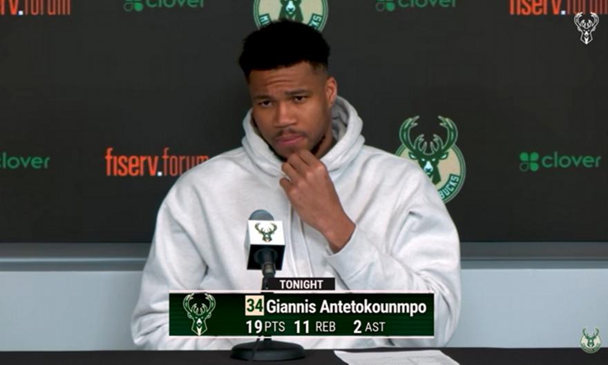 Αντετοκούνμπο: «Ήμουν ανυπόμονος στους τραυματισμούς μου-Πρέπει να είμαι πιο έξυπνος πλέον»