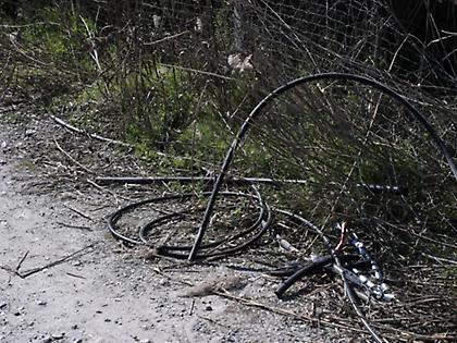 40χρονος αφαίρεσε από εγκαταστάσεις του ΟΣΕ στη Θεσσαλονίκη καλώδια χαλκού βάρους 70 κιλών!
