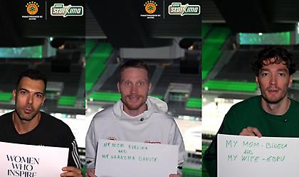 «Οι γυναίκες που μας εμπνέουν»: Κώστας Σλούκας, Τσέντι Όσμαν & Μάριους Γκριγκόνις μιλούν για τις γυναίκες της ζωής τους