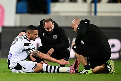 ΠΑΟΚ: Εξαιρετικά αμφίβολος για Ολυμπιακό ο Γιακουμάκης