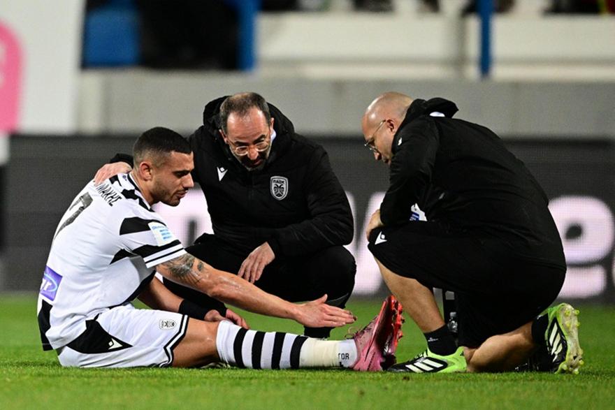 ΠΑΟΚ: Εξαιρετικά αμφίβολος για Ολυμπιακό ο Γιακουμάκης