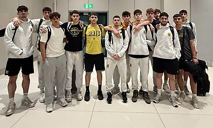 Επέστρεψε η ομάδα K18 του Άρη μετά την περιπέτεια στο Άμπου Ντάμπι