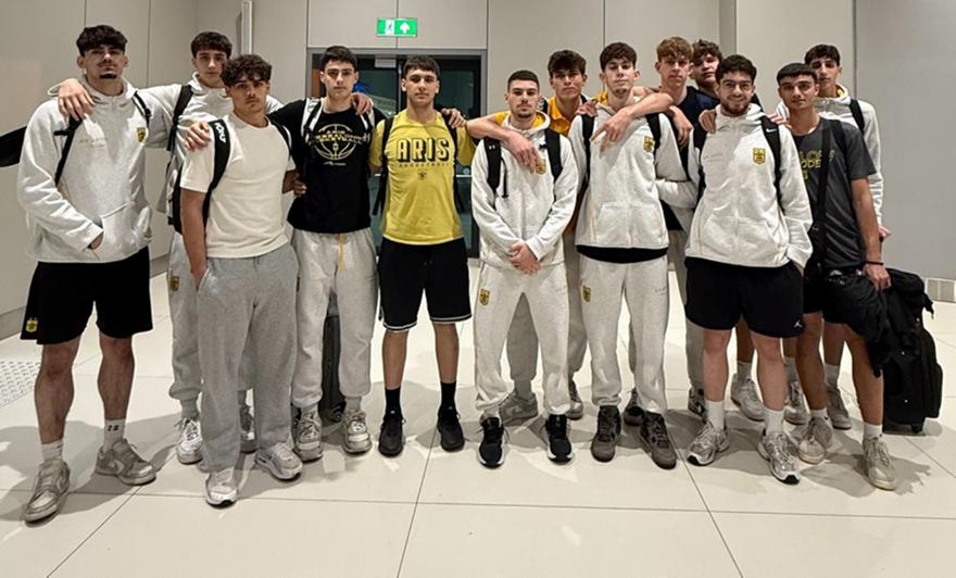 Επέστρεψε η ομάδα K18 του Άρη μετά την περιπέτεια στο Άμπου Ντάμπι