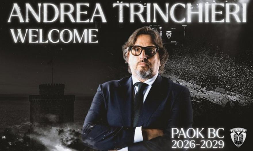 Live Streaming η παρουσίαση του Αντρέα Τρινκέρι από τον ΠΑΟΚ