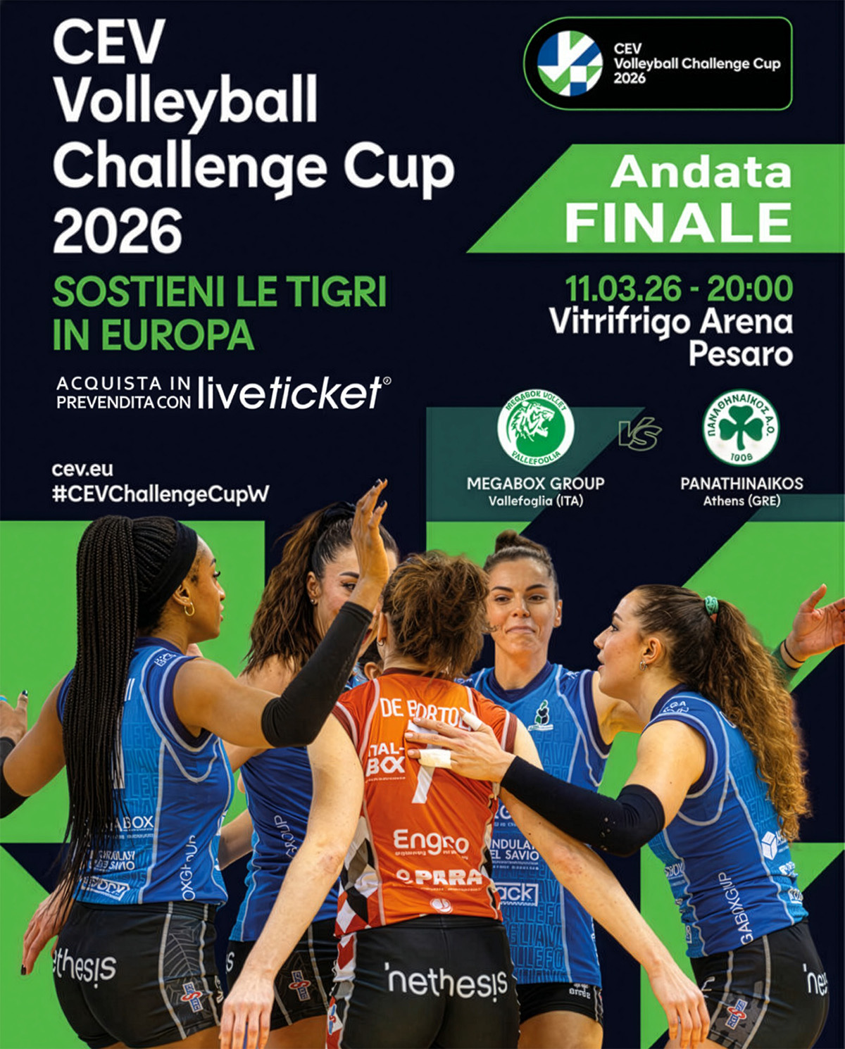 Παναθηναϊκός: Βγήκαν τα εισιτήρια για τον εκτός έδρας τελικό με τη Βαλεφόλια