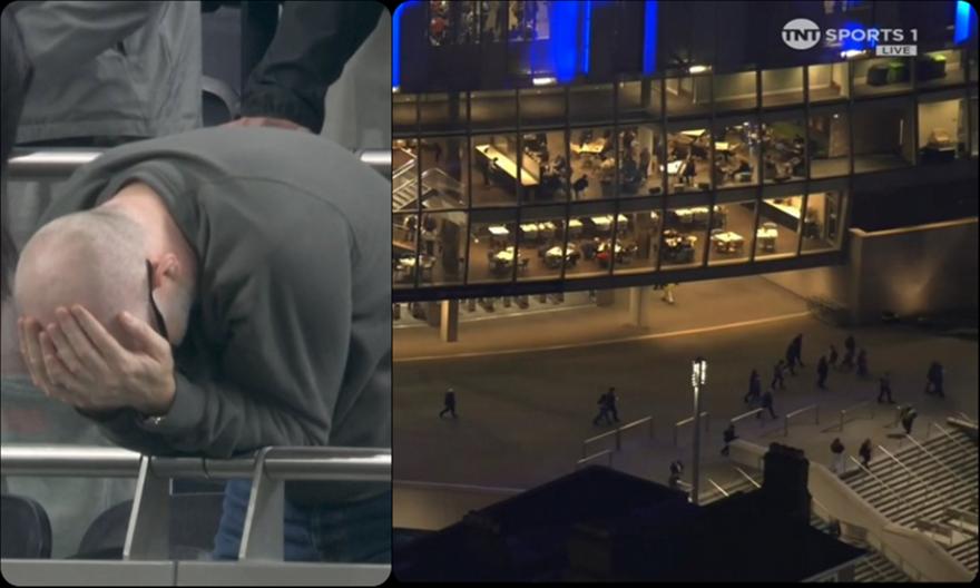 Τρώει 3 γκολ στο ημίχρονο από την Πάλας η Τότεναμ - Δεν άντεξαν οι οπαδοί της και φεύγουν πρόωρα από το γήπεδο!