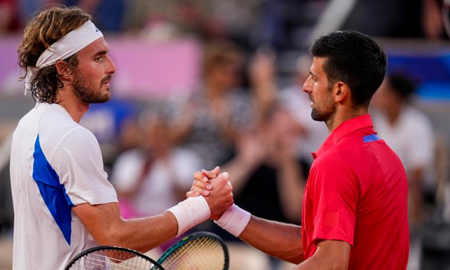 Ενώνουν τις δυνάμεις τους στο Indian Wells Τσιτσιπάς και Τζόκοβιτς!