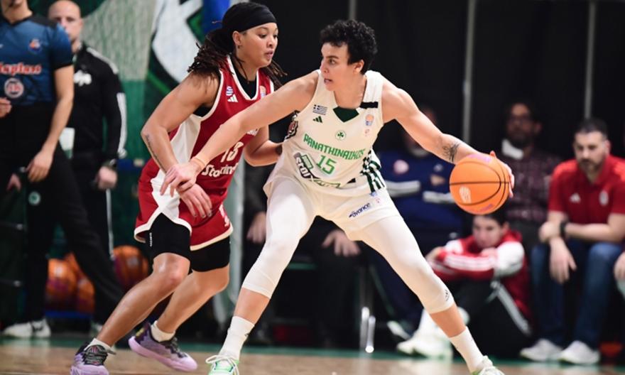 Live Streaming: Ο πρώτος ημιτελικός της Α1 Μπάσκετ Γυναικών ανάμεσα σε Παναθηναϊκό και Ολυμπιακό