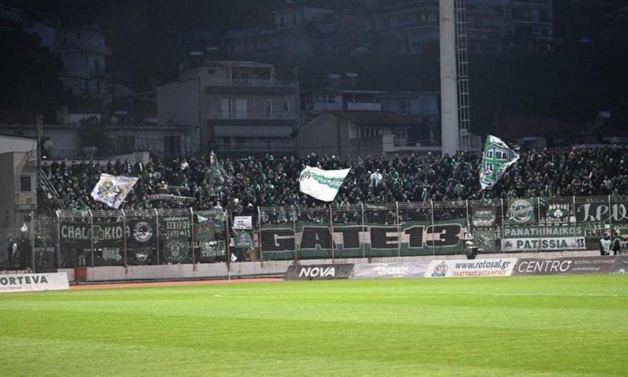 Δυναμικό «παρών» των οπαδών του Παναθηναϊκού στη Λιβαδειά!