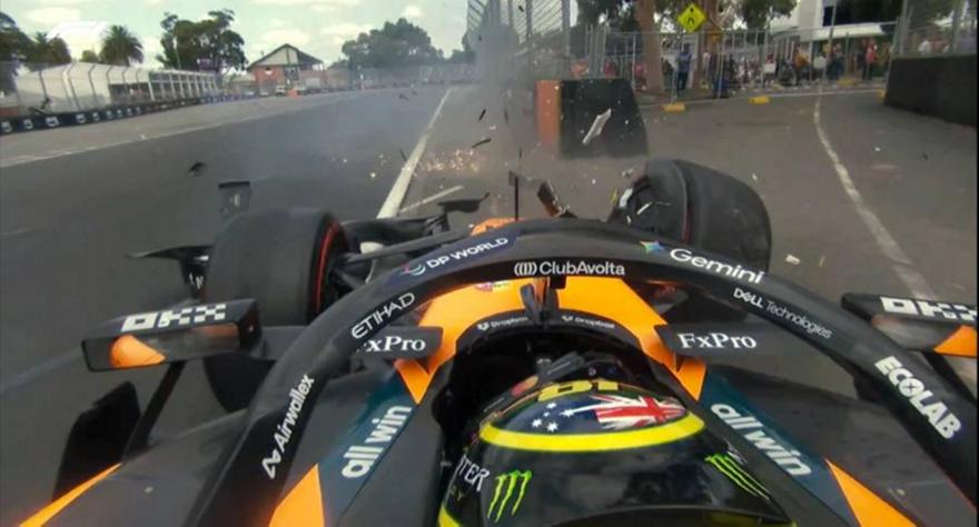 Σοκ για McLaren: Εκτός GP Αυστραλίας ο Πιάστρι μετά από σύγκρουση στο formation lap