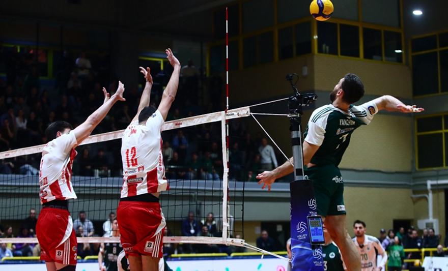 Ορίστηκε ο πρώτος ημιτελικός Παναθηναϊκού-Ολυμπιακού στη Volley League