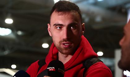 Μιλουτίνοφ: «Δεν μπορούσε ο τραυματισμός να με αφήσει εκτός - Έχουμε δύσκολο πρόγραμμα με απαιτητικά ματς»