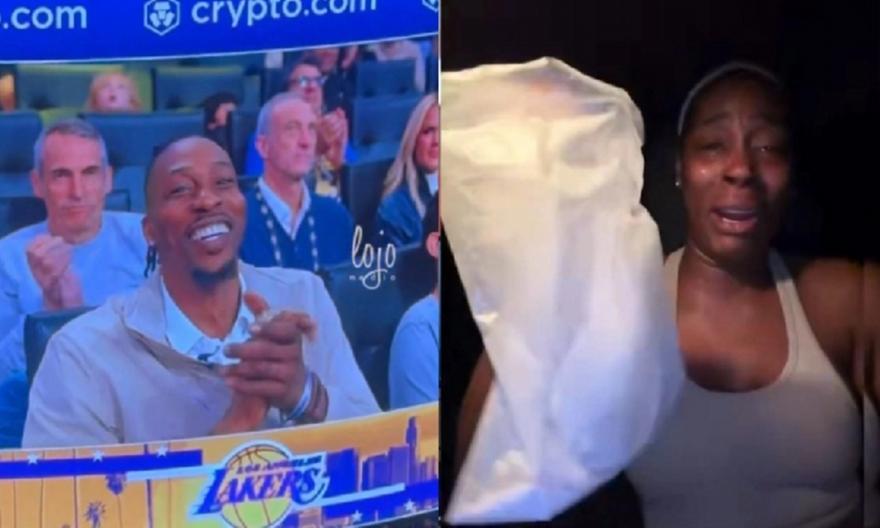 Σάλος με Ντουάιτ Χάουαρντ: Σοκαριστικές καταγγελίες της Λουτσιάνι με «λευκή σκόνη» on camera!