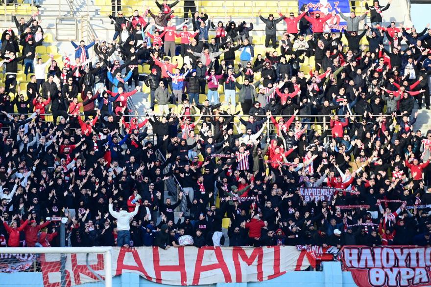 Με 3.500 φίλους του στο Παγκρήτιο στάδιο ο Ολυμπιακός!