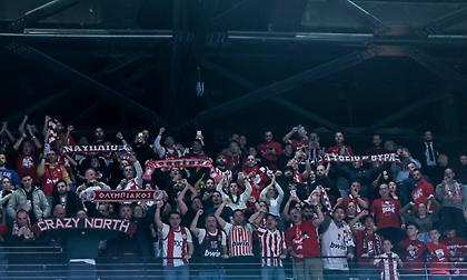 Πάνω από 1.500 φίλαθλοι του Ολυμπιακού στο Παρίσι