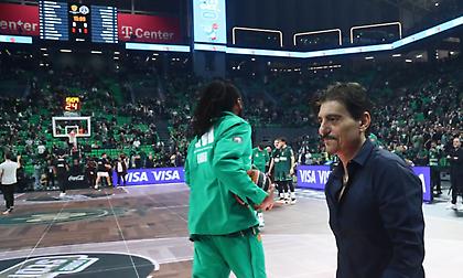 Παρουσία Δημήτρη Γιαννακόπουλου η προπόνηση του Παναθηναϊκού!