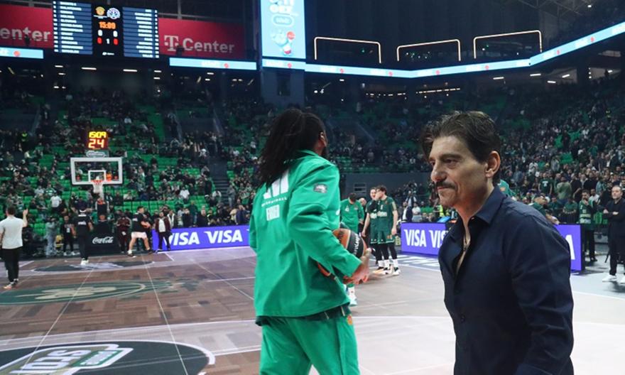 Παρουσία Δημήτρη Γιαννακόπουλου η προπόνηση του Παναθηναϊκού!