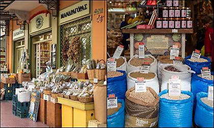 Πήγαμε για ψώνια στην κεντρική αγορά του Πειραιά