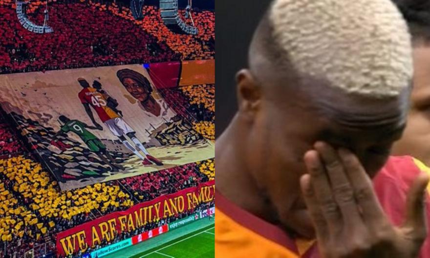 Ο Οσιμέν δάκρυσε με συγκινητικό κορεό που σήκωσαν οι φίλοι της Γαλατασαράι!