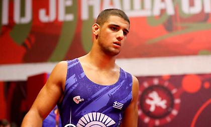 Για το χάλκινο μετάλλιο ο Καραβάνος στο Ευρωπαϊκό πάλης