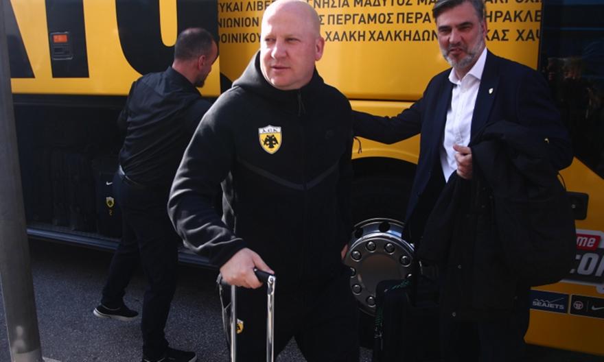 Αναχώρησε για Σλοβενία η αποστολή της ΑΕΚ