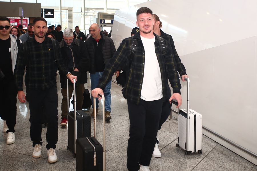 ΑΕΚ: Αναχώρησε για Σλοβενία η αποστολή της Ένωσης