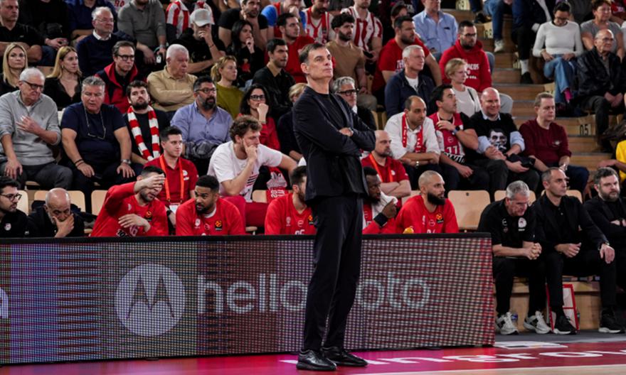 Μπαρτζώκας: «Είχαμε κακή νοοτροπία απόψε, είναι δικό μου λάθος»