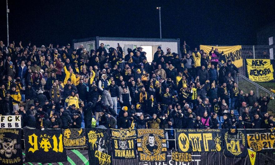 Το βίντεο του sport-fm.gr από την άφιξη των φίλων της ΑΕΚ στο γήπεδο της Τσέλιε