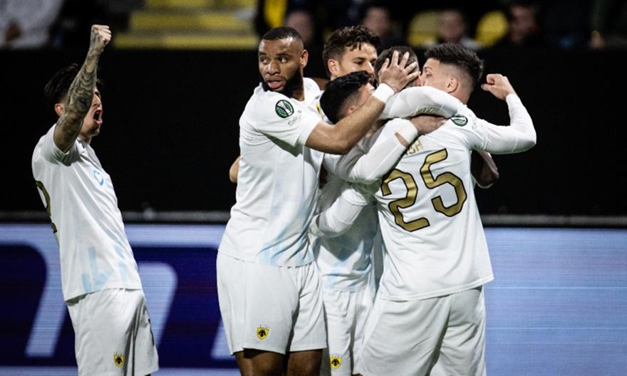 Καταιγιστική η ΑΕΚ στο Τσέλιε: Κοϊτά και Γκατσίνοβιτς έστησαν πάρτι για το 3-0 πριν το ημίχρονο!