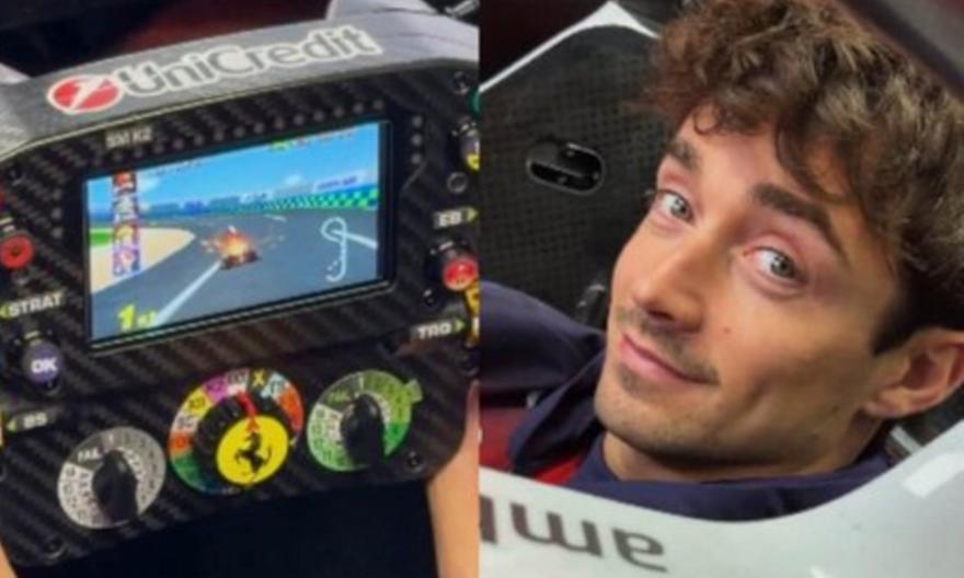 Η Ferrari τρόλαρε τον Λεκλέρ με Mario Kart για τις δηλώσεις του στην Αυστραλία!