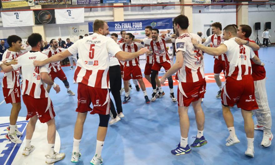 Handball Premier: Νίκησε τον Δούκα και «κλείδωσε» την πρωτιά ο Ολυμπιακός