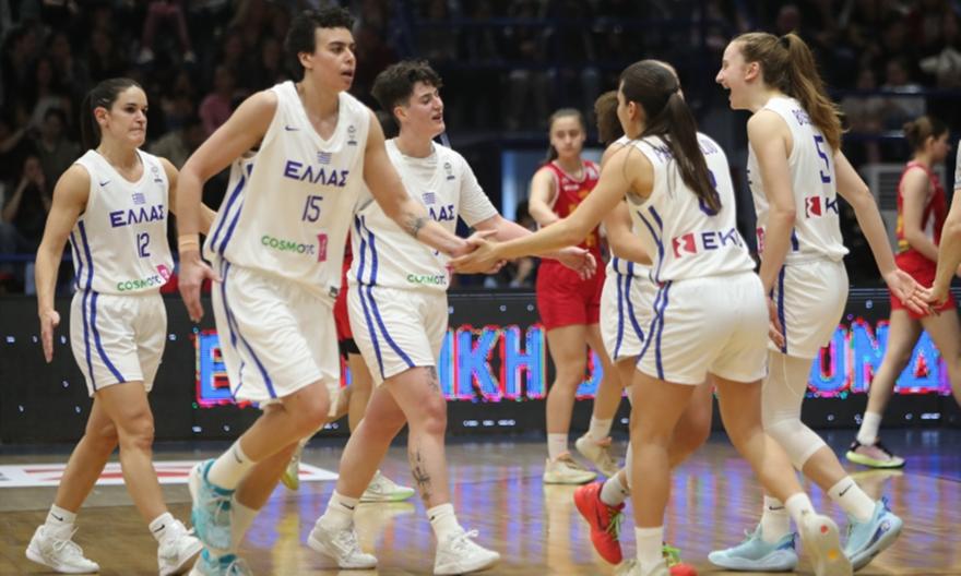 Συνέτριψε με +54 τη Βόρεια Μακεδονία στην επιστροφή της στη Θεσσαλονίκη η Εθνική Γυναικών!