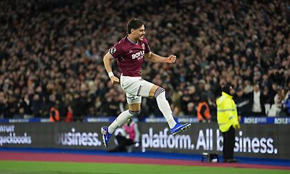 Ο Μαυροπάνος ισοφάρισε για τη Γουέστ Χαμ με κεφαλιά-δυναμίτη κόντρα στη Σίτι