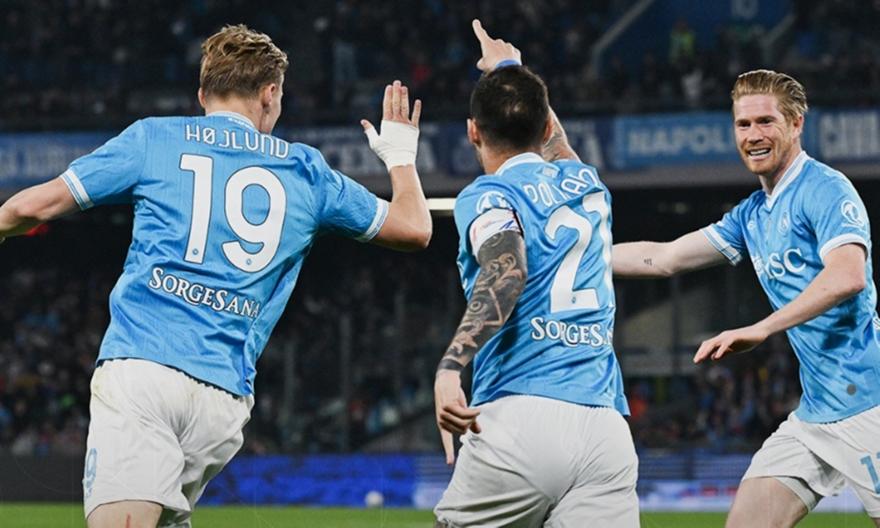 Ανατροπή και τρίτη σερί νίκη για τη Νάπολι