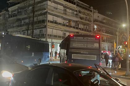 Θεσσαλονίκη: Πορεία οπαδών του ΠΑΟΚ για τη δολοφονία του 20χρονου