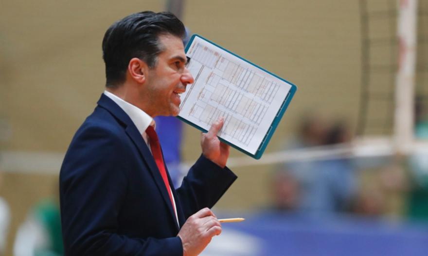 Βουρδέρης: «Σε κάποιες στιγμές παίξαμε καλό βόλεϊ, πρέπει να ανασυνταχτούμε»