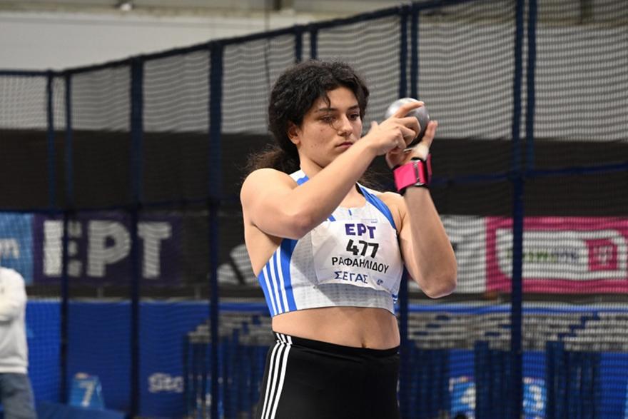 Αργυρό μετάλλιο στην σφαιροβολία η Ραφαηλίδου στο Ευρωπαϊκό Κύπελλο ρίψεων