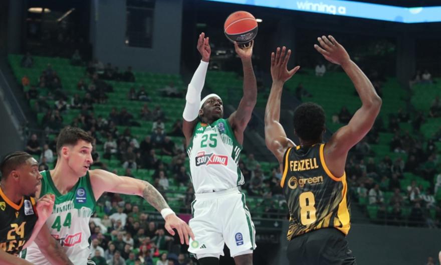 Πήρε φωτιά μετά το δεύτερο δεκάλεπτο ο Παναθηναϊκός και σάρωσε την ΑΕΚ με 100άρα!