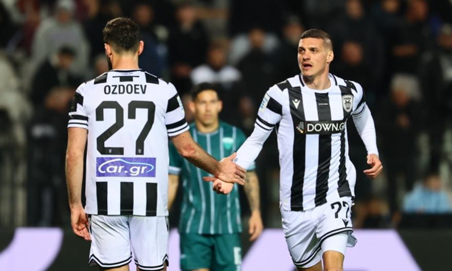 Tα τρία γκολ και οι καλύτερες φάσεις από τη νίκη του ΠΑΟΚ επί του Λεβαδειακού