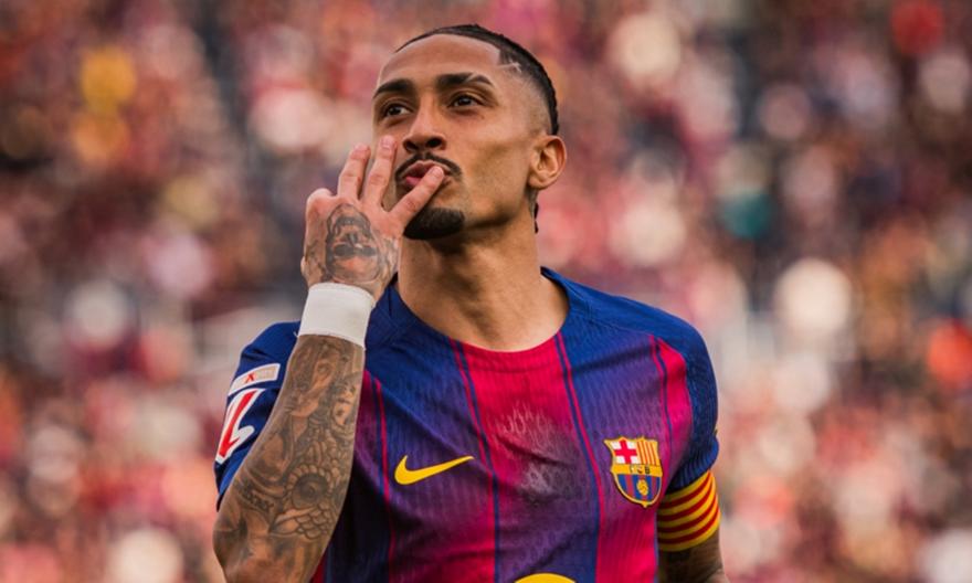 Ο Ραφίνια έκανε άνω κάτω τη Σεβίλλη και η Μπαρτσελόνα διατήρησε τη διαφορά στην κορυφή!