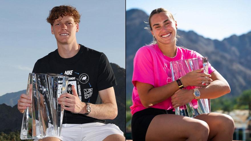 Indian Wells: Σίνερ και Σαμπαλένκα οι μεγάλοι νικητές