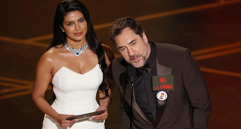 O Χαβιέρ Μπαρδέμ φώναξε «όχι στον πόλεμο-Ελευθερία στην Παλαιστίνη» στη σκηνή των Όσκαρ