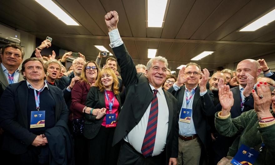 Λαπόρτα για την επανεκλογή του: «Θα είμαστε ασταμάτητοι-Έρχονται συναρπαστικά χρόνια για την Μπαρτσελόνα»