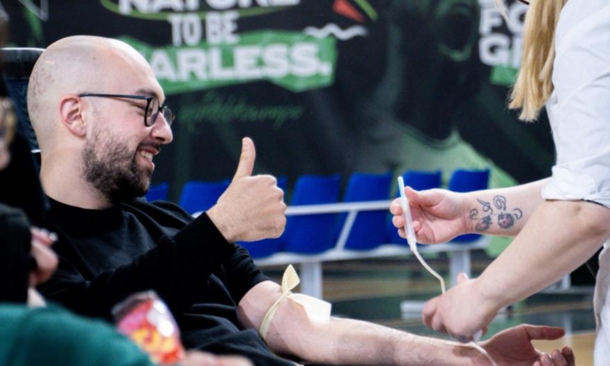 Παναθηναϊκός AKTOR: «Συγκλονιστική ανταπόκριση στη δράση εθελοντικής αιμοδοσίας»