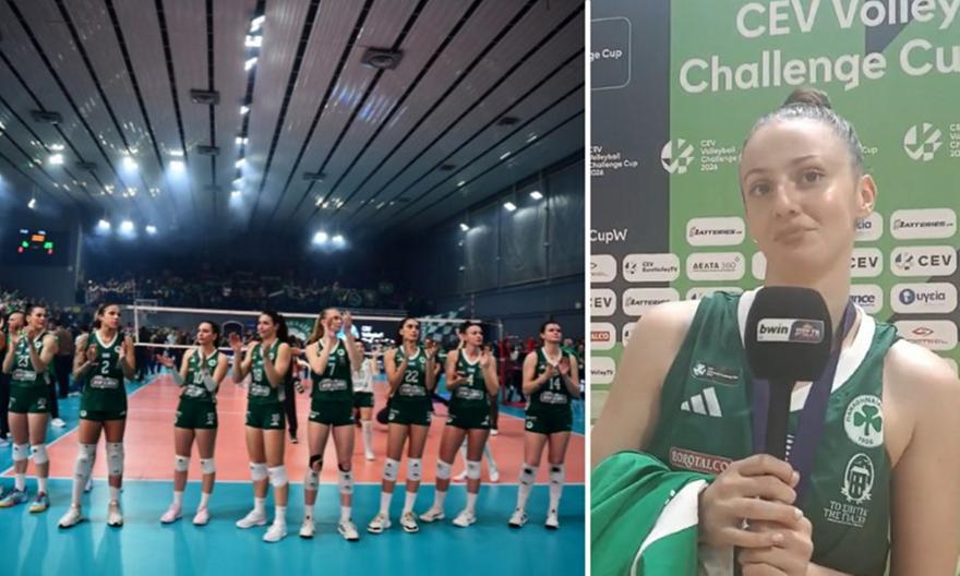 Τάνη στο sport-fm.gr: «Μοναδική η στήριξη του κόσμου του Παναθηναϊκού - Θα δώσουμε τα πάντα για το πρωτάθλημα»