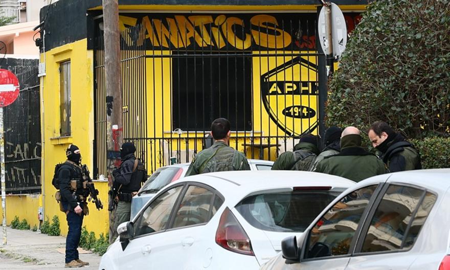 Άρης: Έφοδος της ΕΛΑΣ σε σύνδεσμο στη Χαριλάου